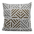 Printed Designer Cushion, Herringbone Squares- 45x45cm - Cambridge House