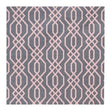 Emma & Mila Craft Print Fabric, Grey Pinkish Pattern- Width 112cm