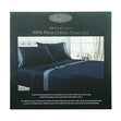 Duchess 500TC 100% Pima Cotton Sheet Set, Navy and Blue