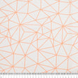 Craft Prints Fabric, Cream Coral Architect- Width 112cm