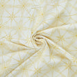 Sunny Vibe Fabric, Gold Monotone- Width 112cm
