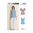 Newlook Pattern N6662 Misses' Drape Top & Wide Leg Pants