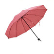 Trifold Polka Dots Brolly, Red