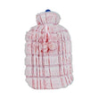 Hot Water Bottle with Cover, Pink- 2L