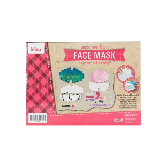 Little Makr Make Your Own Sequin Face Mask Kit