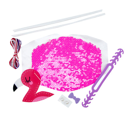 Little Makr Make Your Own Sequin Face Mask Kit