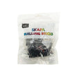 Makr Skapa Building Brick Pack, Black- 100pc