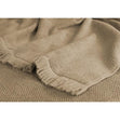 Algodon Bays Collection Jacquard Bath Towel, Sand- 70cmx140cm
