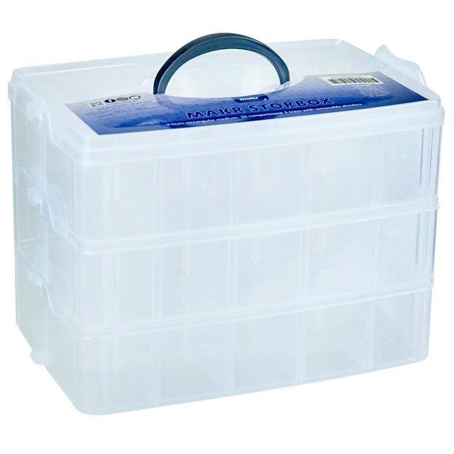 Makr Storage Box, Medium- 3 Trays