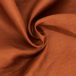 Pure Linen Fabric, Dark Rust- 145cm