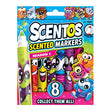 Scentos Scented Classic Markers- 8pk