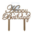 Arbee Wood Birthday Topper, Natural