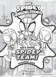 Spidey And His Amazing Friends, Colouring Book- 32page