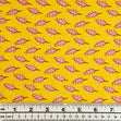 Craft Prints Fabric, Camil Plants, Pink Buds- Width 112cm