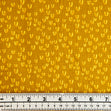 Craft Prints Fabric, Butterfly Garden, Gold Seeds- Width 112cm