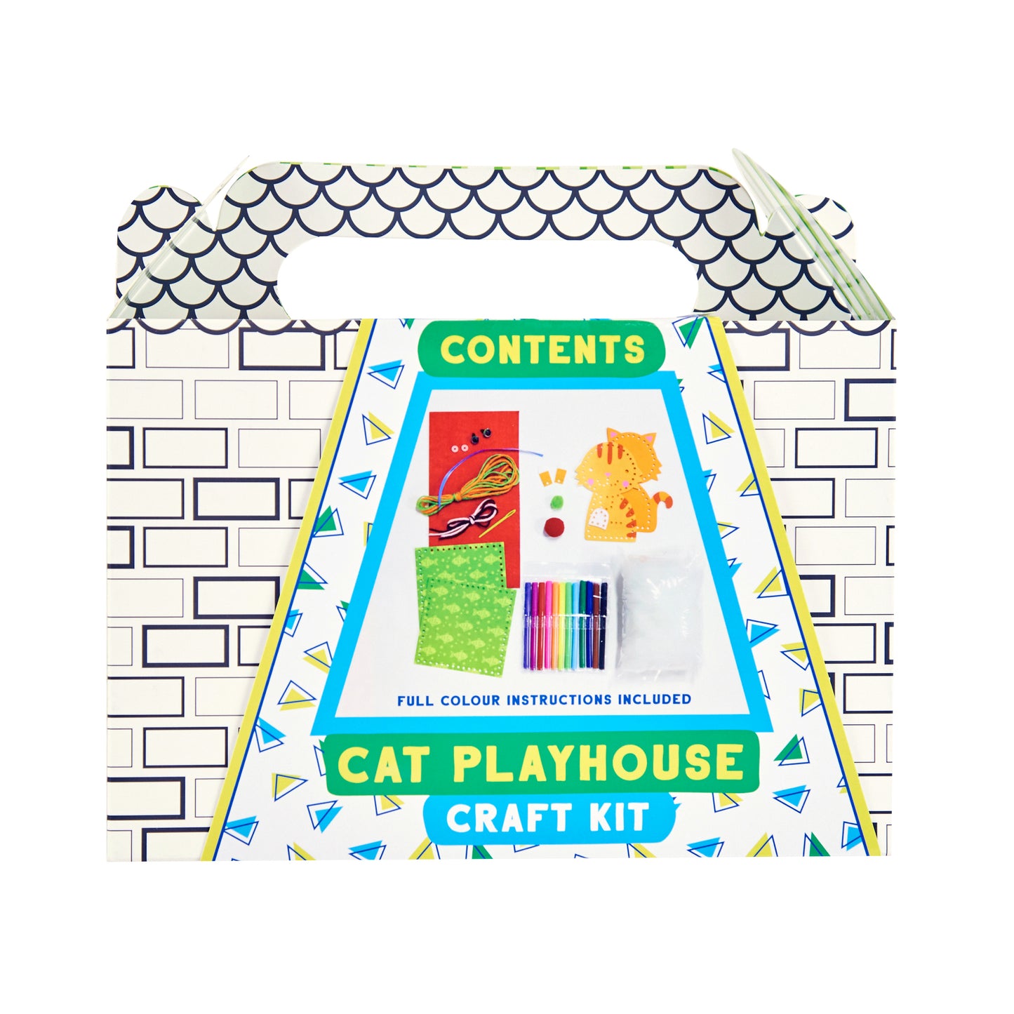 Little Makr Cat Playhouse Craft Kit