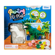 Little Makr Painting 3D Plaster Dino Plaque