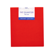 Fat Quarter Metre Fabric, Popy Red- 50cmx55cm
