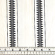 Printed Cotton Duck Fabric, Grey Zig Zag Line- Width 140cm