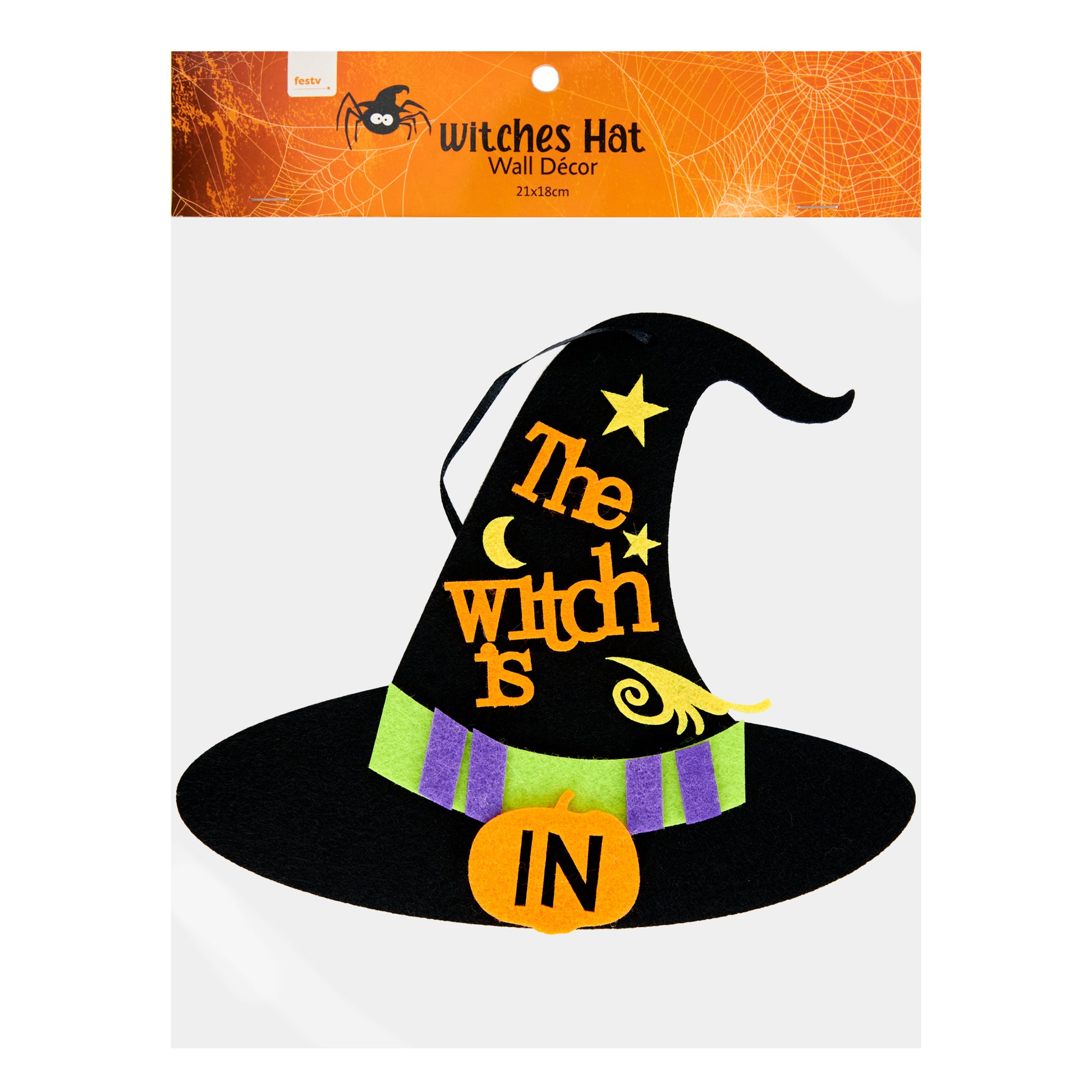 Witch Hat Wall Decor 