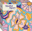 300-Piece Elevate Mindful Jigsaw Puzzles, Psychedelic Florals