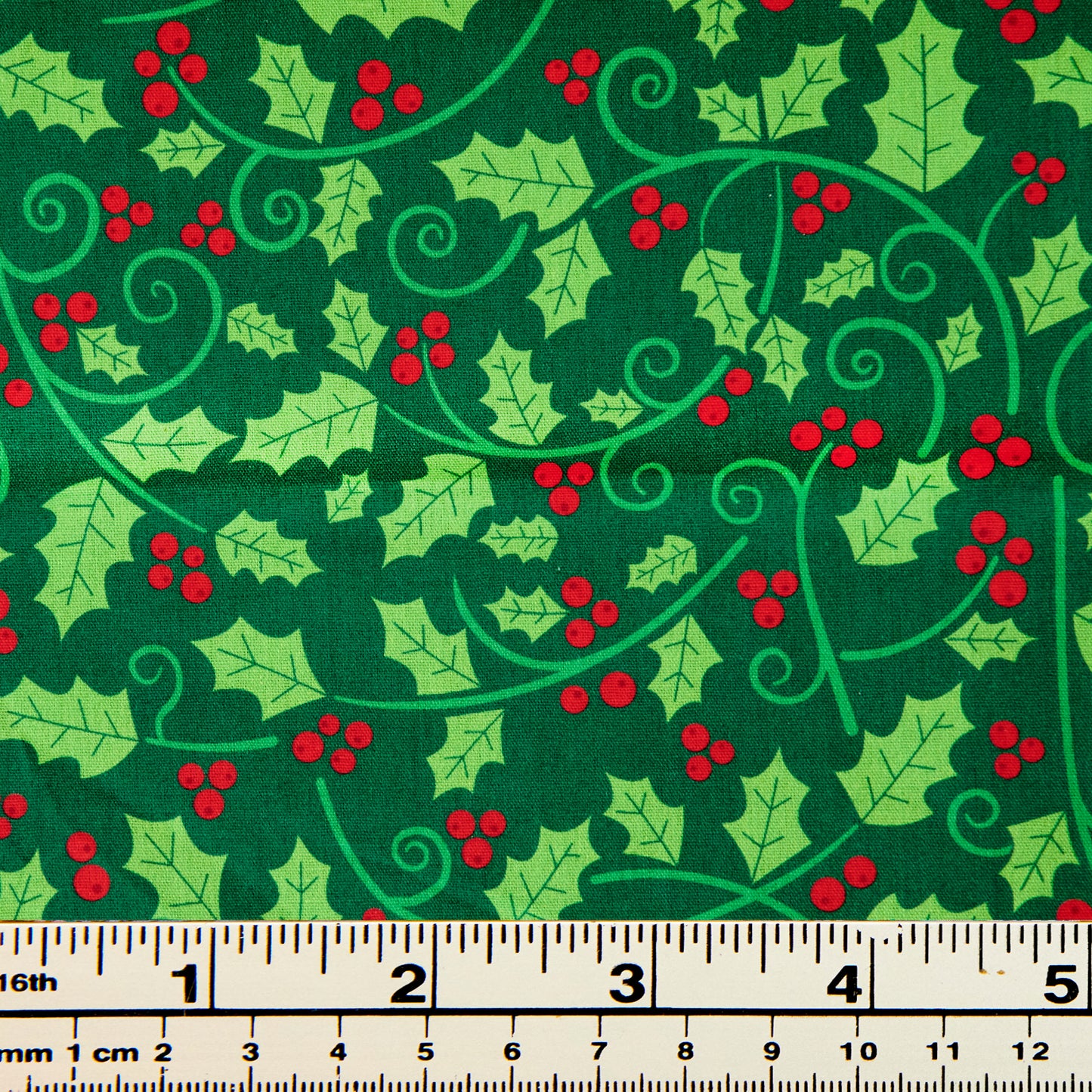 Reusable Fabric Wrap, Christmas Green- 70x70cm