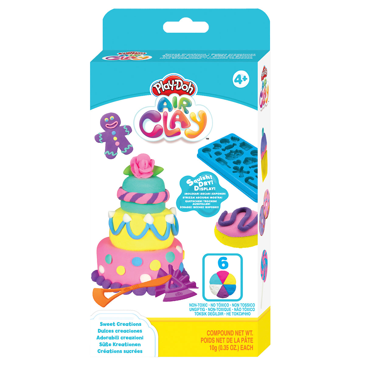 Play Doh Air Clay, Black- 2oz – Lincraft New Zealand