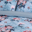 Dreamaker Digital Printing Pinsonic Quilted Quilt Cover Set, Peony