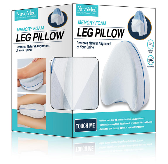 Memory foam hip sales alignment leg pillow