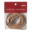 Arbee Leather Thonging, 3mm Round Natural- 2m