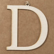 D Large Plywood Letter- 8cm