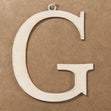 G Large Plywood Letter- 8cm