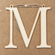 M Large Plywood Letter- 8cm