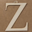 Z Large Plywood Letter- 8cm