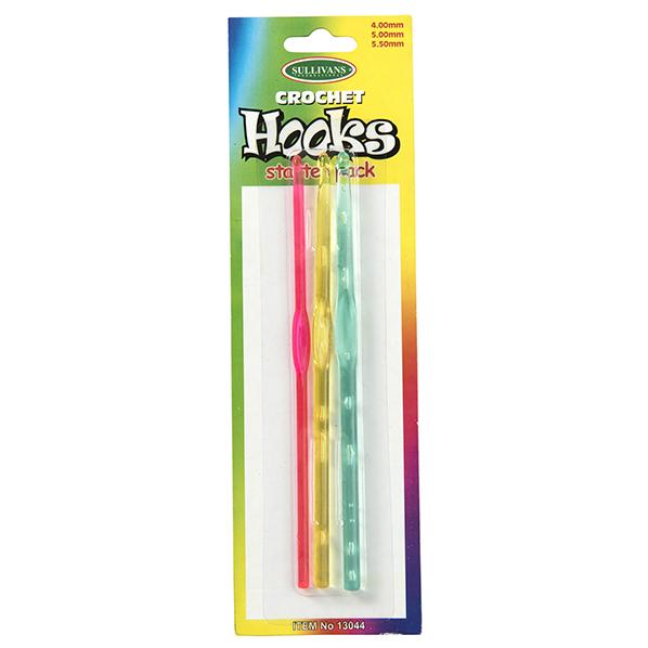 Crochet Hooks Starter Pack of 3- Small