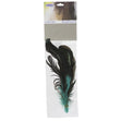 Cocktail Feathers, Turquoise- 6pc