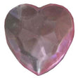 Sullivans Confetti, Pink Crystal Heart- 50pcs