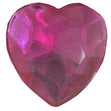 Sullivans Confetti, Hot Pink Crystal Heart- 50pcs