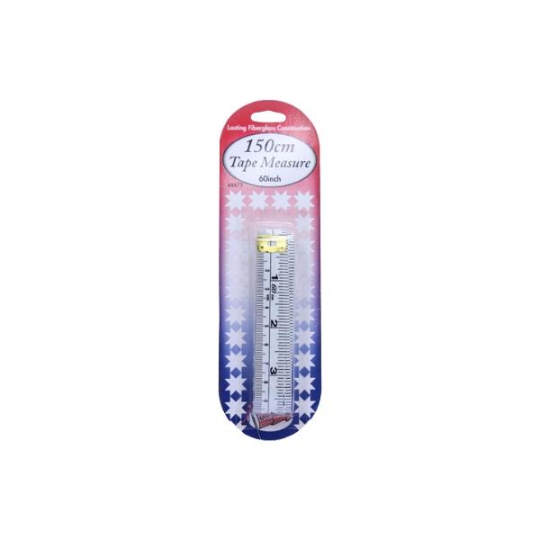 Sullivans Quilters Tape Measure, White- 150 cm x 15 mm