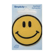 Simplicity Iron On Applique, Happy Face Yellow