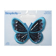 Simplicity Iron On Applique, Butterfly Sequins Beads