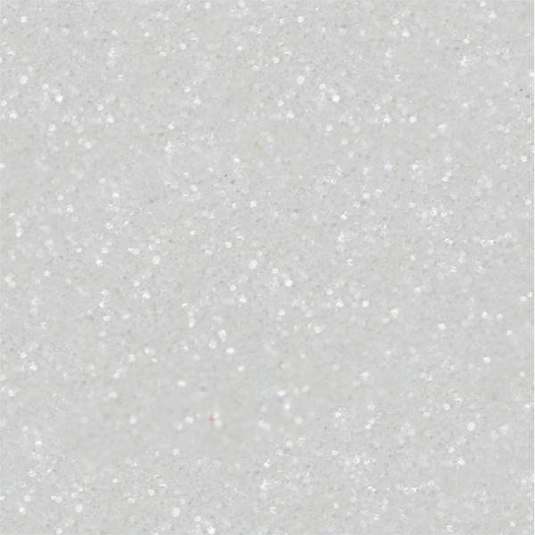 Sullivans A3 Glitter Foam, White- 1.5mm