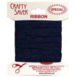 Crafty Saver Satin Ribbon, Navy- 6mm x 6m