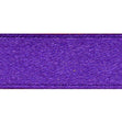 Double Sided Satin Ribbon, Purple- 15mm x 4m
