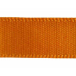 Double Sided Satin Ribbon, Bright Orange- 15mm x 4m