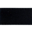 Double Sided Satin Ribbon, Black- 22mm x 3m
