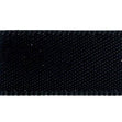 Double Sided Satin Ribbon, Black- 38mm x 2m
