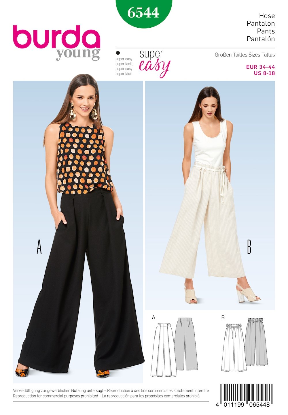 Burda Pattern 6544 (8-18)