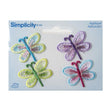 Simplicity Iron On Appliques, Dragonflies- 4pc
