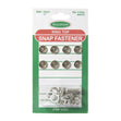 Ring Top Snap Fastener Size 12mm, White- 8 Sets